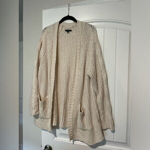 Cream American Eagle cardigan